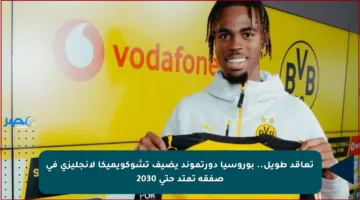 تعاقد طويل.. بوروسيا دورتموند يضيف تشوكويميكا لإنجليزي في صفقة تمتد حتى 2030